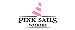 Pink Sails Waikiki Friday Night Fireworks Cruise - Honolulu, HI Logo