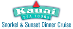 Kauai Sea Tours Na Pali Snorkel & Sunset Dinner Cruise Aboard the Lucky Lady - Ele' ele, Kauai, HI Logo