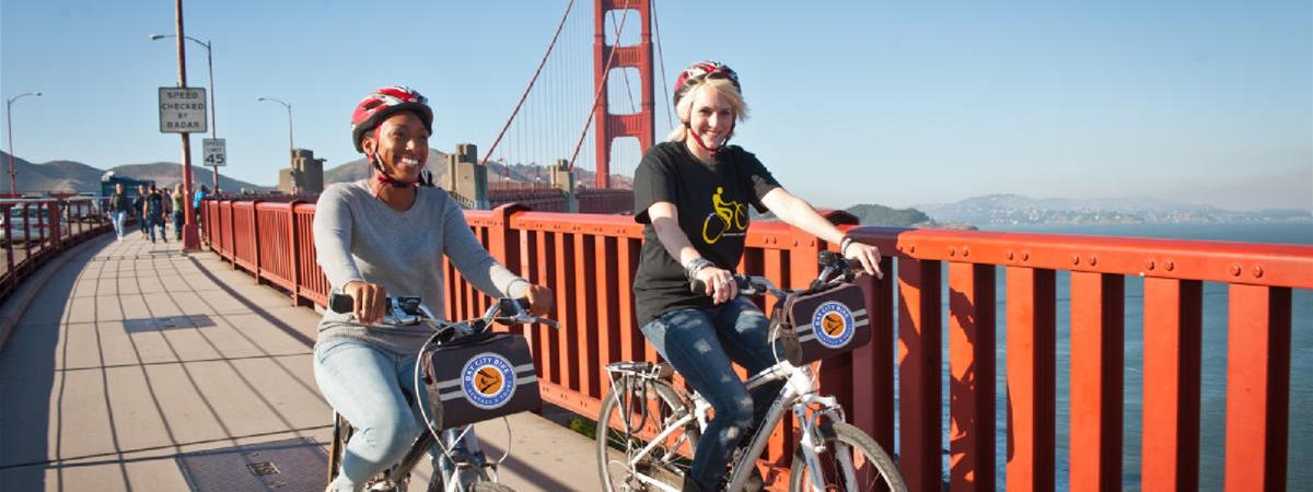 Golden Gate Bridge to Sausalito Bike Tour in San Francisco, California