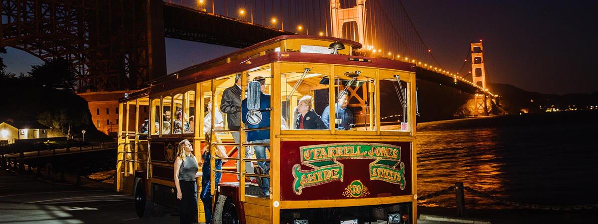 Classic Cable Cars in San Francisco, California
