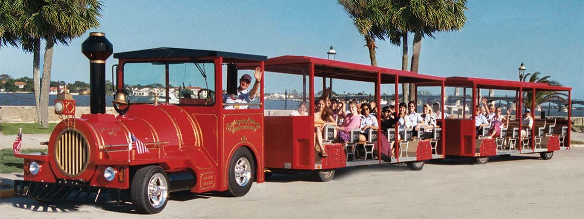 Ripley's Red Sightseeing Trains in St. Augustine, Florida