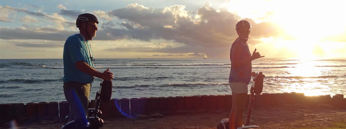 Hawaii Hoverboarding Waikiki "Sunset Glow" Tour in Honolulu, Hawaii