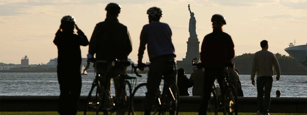 The New York City Highlights Bike Tour in New York, New York
