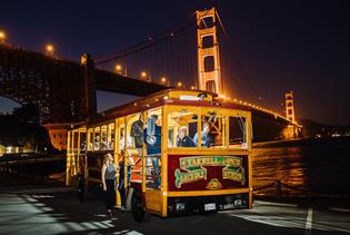 Classic Cable Cars in San Francisco, California