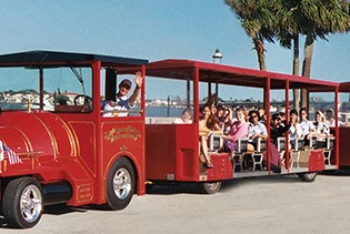 Ripley's Red Sightseeing Trains in St. Augustine, Florida