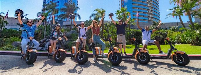 Electric Scooter Tour San Diego  in San Diego , California