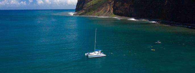 Leila Catamaran Tours in Eleele, Kauai, Hawaii