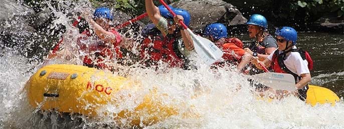 Pigeon River Rafting with NOC in Hartford, Tennessee