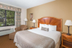 1 King bed at Baymont Inn & Suites Asheville/Biltmore, NC. 
