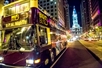 Big Bus Philadelphia at night 