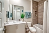 Beautifully designed bathroom at Eagle Trace Resort Orlando