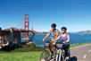 Golden Gate Bridge views on the Golden Gate Bridge Bike Tour in San Francisco.