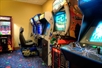 Games and video arcade room