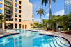 Outdoor pool at Hilton Boca Raton Suites. 