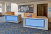 Front desk at Holiday Inn Express Louisville Airport Expo Center, an IHG Hotel, KY.