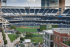 Enjoy a San Diego Padre game from Level 9 Rooftop Bar.