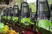 The coaster seats where guest controls their own speed on the Moonshine Mountain Coaster in Gatlinburg, TN.