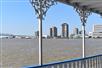 Enjoy beautiful New Orleans city views aboard the Paddlewheeler Creole Queen