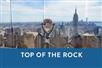 The view from "Top of the Rock" at Rockefeller Center in New York City.