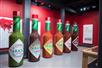 Bottles of different flavors of Tabasco