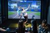 Baseball Pitching at Topgolf Swing Suite at the Wyndham Orlando Resort & Conference Center/Celebration.