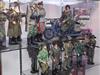 Over 100 GI Joe figures on display, in addition  to many more military toys.