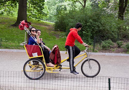 Central Park Pedicab Tours in New York, New York