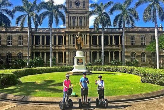 There are plenty of photo ops on our small, intimate tours.Downtown Historical Segway Tour in Waikiki Segway
