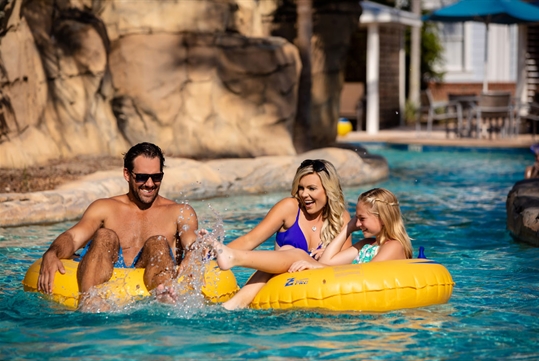 Resort pool at Eagle Trace Resort Orlando