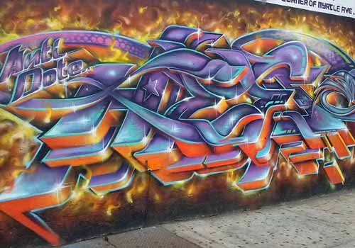 Graffiti & Street Art Walking Tour in Brooklyn in Brooklyn , New York