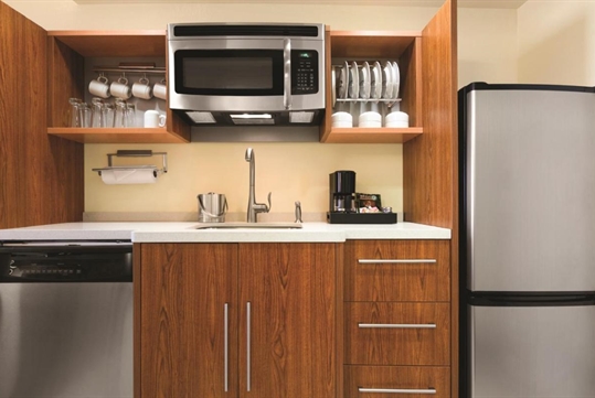 Fully-equipped kitchen at Home2 Suites by Hilton Destin.