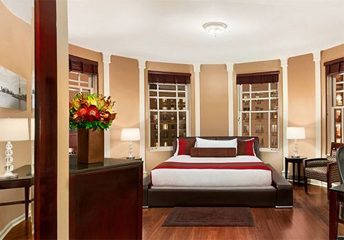 Broadway Room with King Bed. - Hotel Belleclaire in New York, New York
