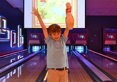 AJ on the lanes, Kings Dining & Entertainment Lincoln Park  in Chicago, IL