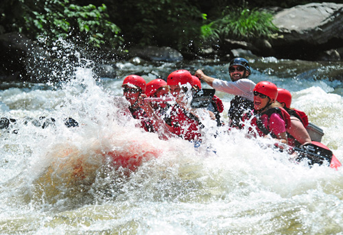 Whitewater Rafting on the Upper Pigeon River