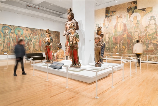 The ROM is home to one of the world's most important collections of Chinese temple art. 