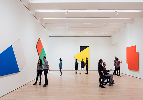 Approaching American Abstraction: The Fisher Collection exhibition; photo: © Henrik Kam, courtesy SFMOMA.