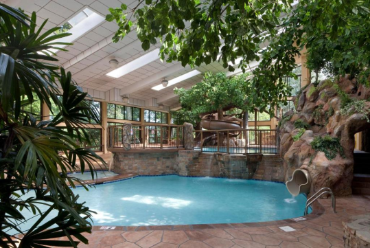 Outdoor Pool at The Park Vista - a DoubleTree by Hilton Gatlinburg.