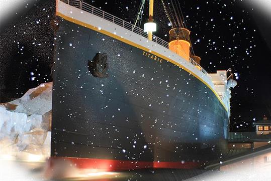 Christmas at Titanic Museum Attraction in Pigeon Forge, Tennessee