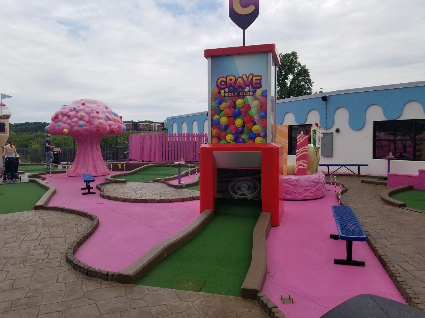 Crave Golf Club Mini Golf Pigeon TN Tripster