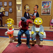 The Simpsons in 4D photo submitted by Raul Agosto